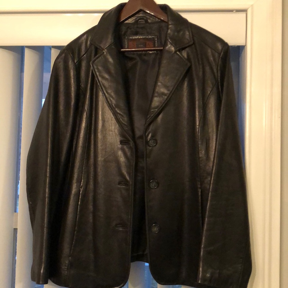 Leather jacket